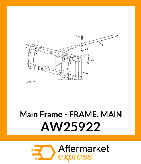 Main Frame - FRAME, MAIN AW25922