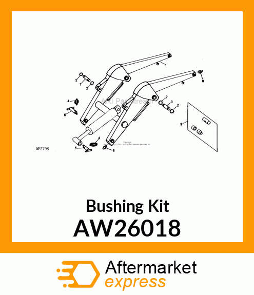 Bushing Kit AW26018