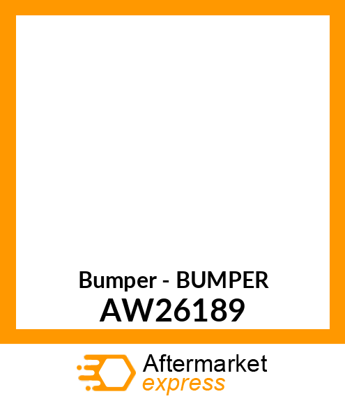 Bumper - BUMPER AW26189