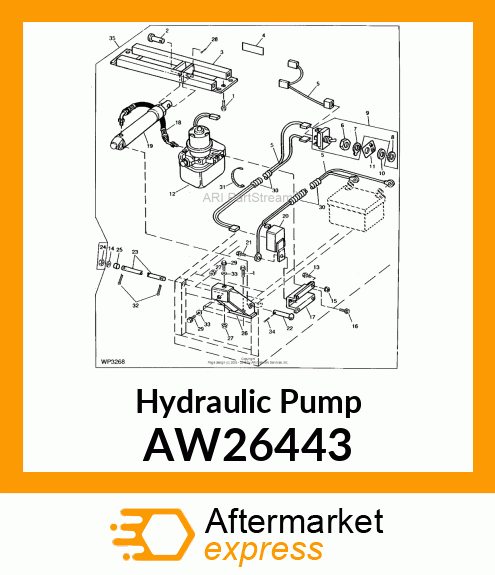 Hydraulic Pump AW26443