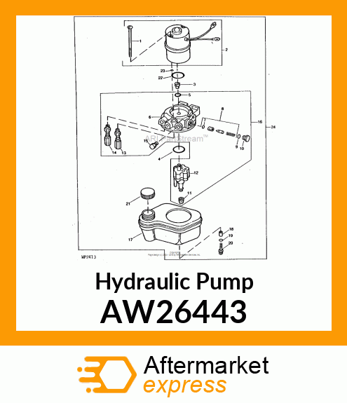 Hydraulic Pump AW26443