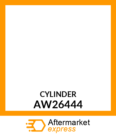 Hydraulic Cylinder - CYLINDER, HYDRAULIC (Part is Obsolete) AW26444