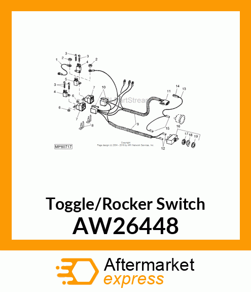 Toggle/Rocker Switch AW26448