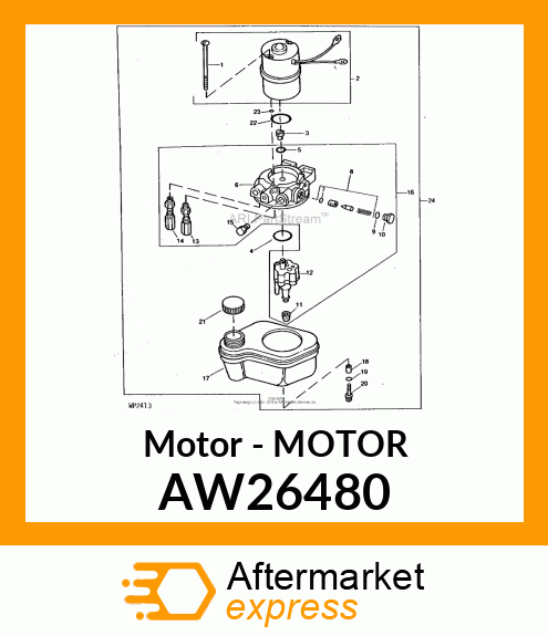 Motor - MOTOR AW26480