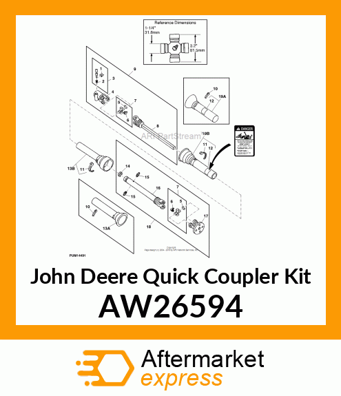 Quick Coupler Kit AW26594