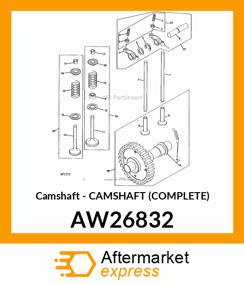 Camshaft AW26832