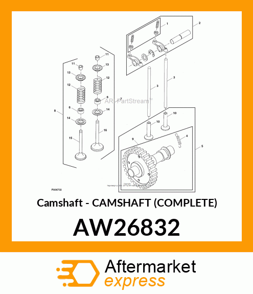 Camshaft AW26832