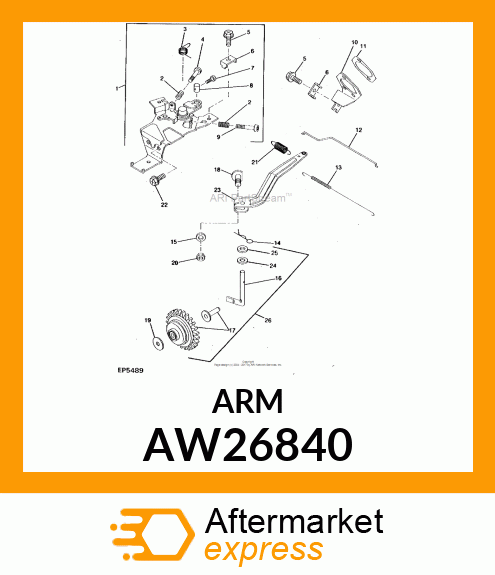 ARM (ASSY) AW26840