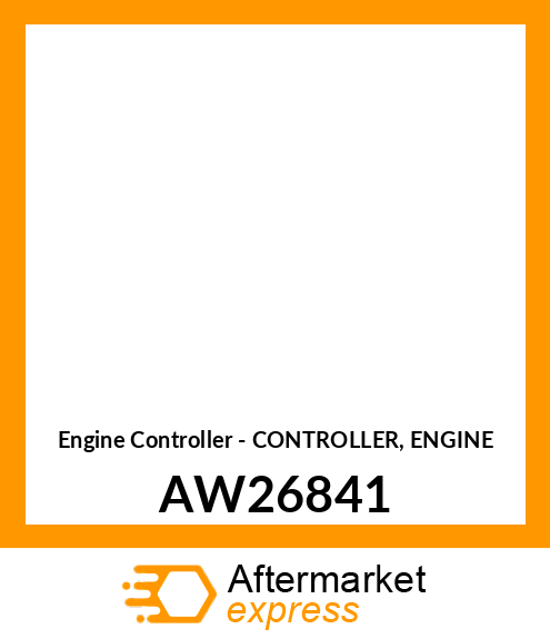 Engine Controller - CONTROLLER, ENGINE AW26841