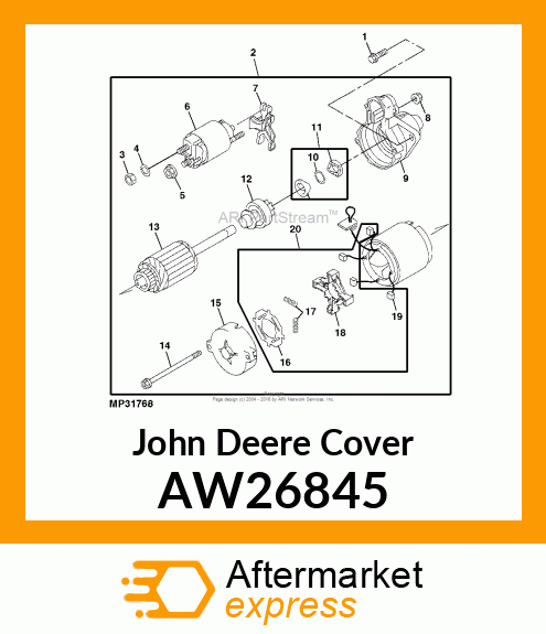 COVER ASSY AW26845