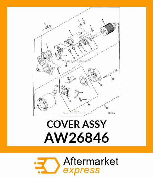 COVER ASSY AW26846