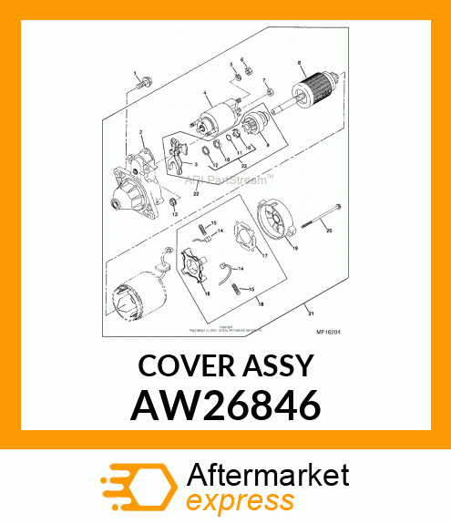 COVER ASSY AW26846