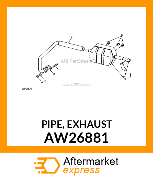 Exhaust Pipe AW26881