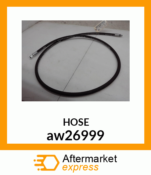 HOSE, HYDRAULIC (9.52 X 2625 MM) aw26999