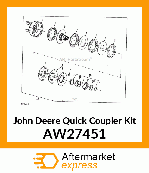 QUICK COUPLER KIT AW27451