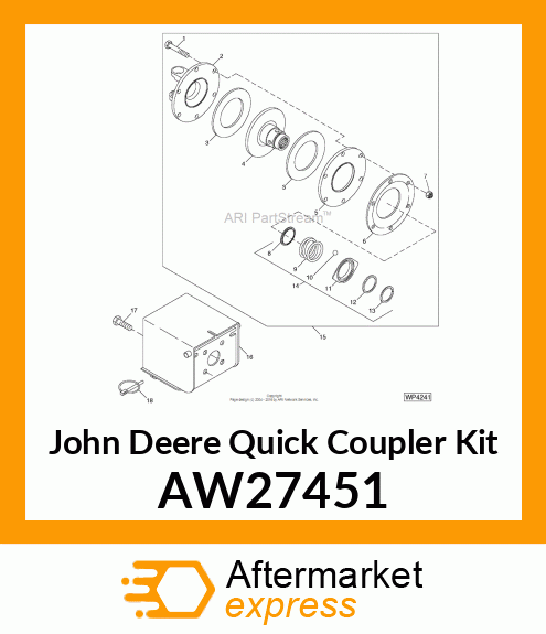 QUICK COUPLER KIT AW27451