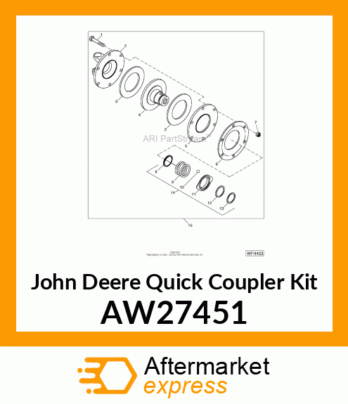 QUICK COUPLER KIT AW27451