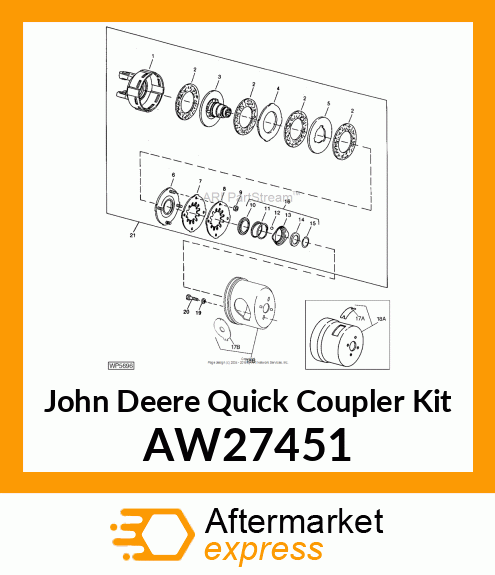 QUICK COUPLER KIT AW27451