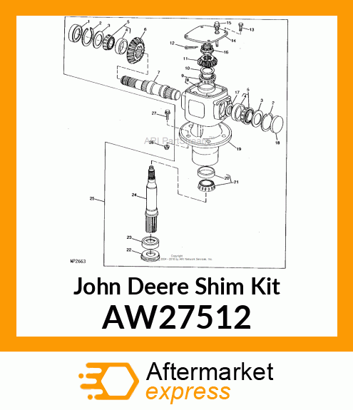 KIT, SHIM AW27512