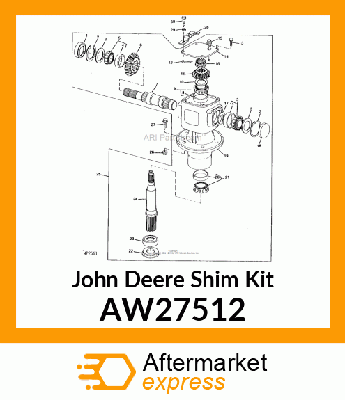 KIT, SHIM AW27512