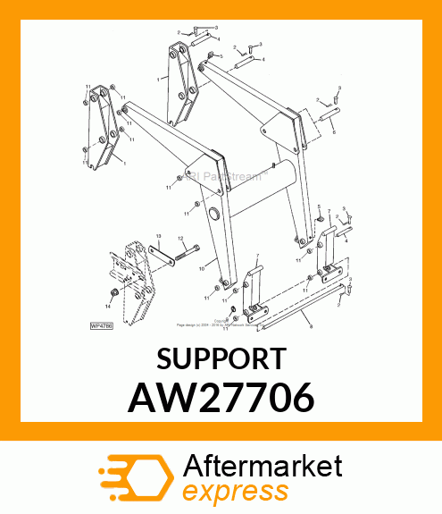 HOLDER ASSEMBLY AW27706