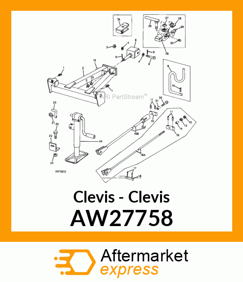 Clevis AW27758