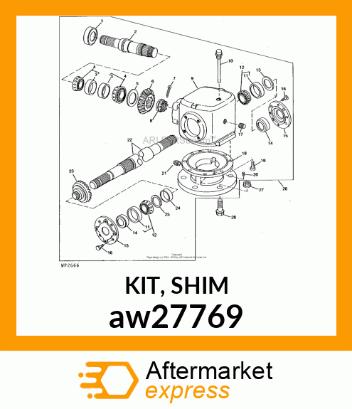 KIT, SHIM aw27769