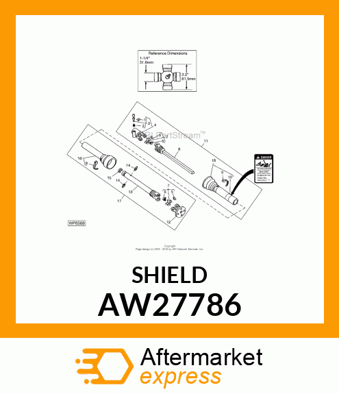 Powershaft Shield AW27786