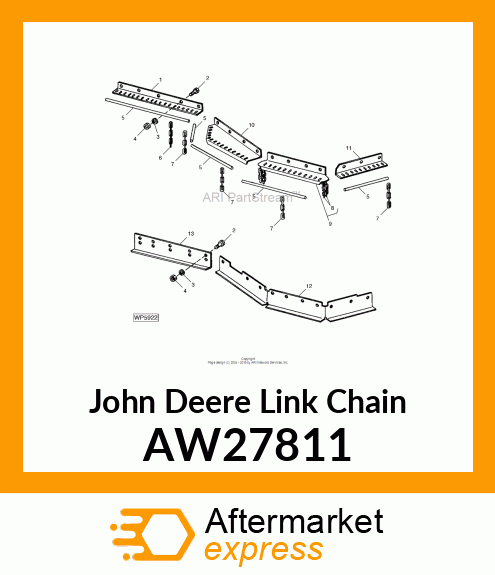 CHAIN, LINK (6 LINKS) AW27811