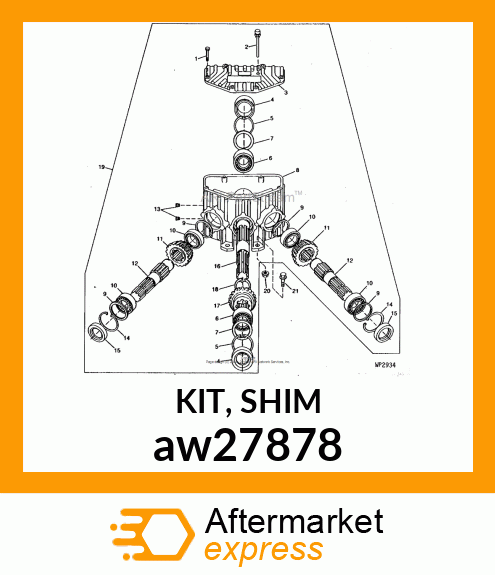 KIT, SHIM aw27878