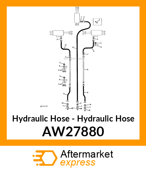 Hydraulic Hose AW27880