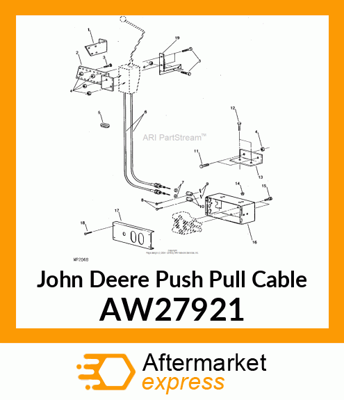 CABLE, PUSH AW27921