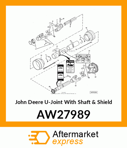 Joint With Shaft amp; Shield AW27989