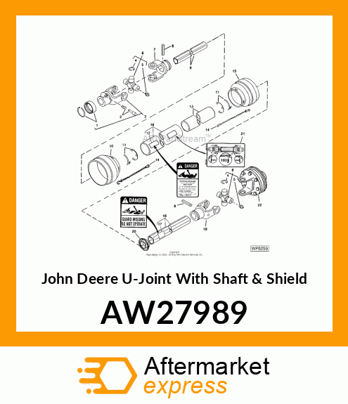 Joint With Shaft amp; Shield AW27989