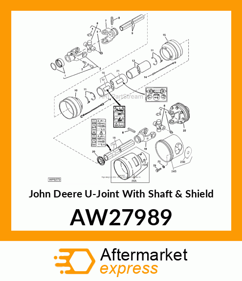 Joint With Shaft amp; Shield AW27989