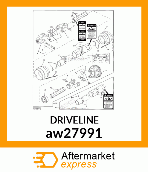 DRIVELINE aw27991