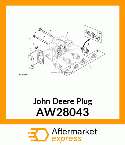 KIT, DUST CAP AND PLUG AW28043