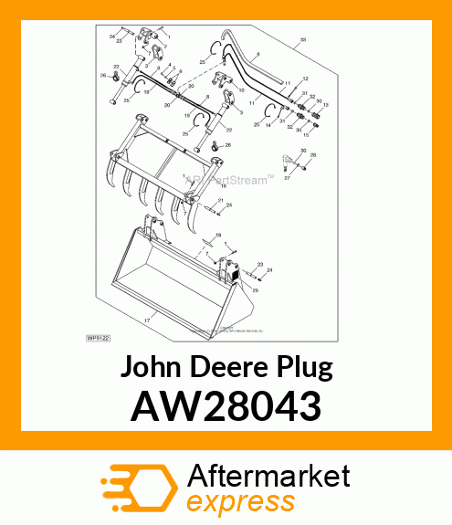 KIT, DUST CAP AND PLUG AW28043