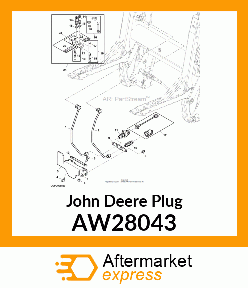 KIT, DUST CAP AND PLUG AW28043