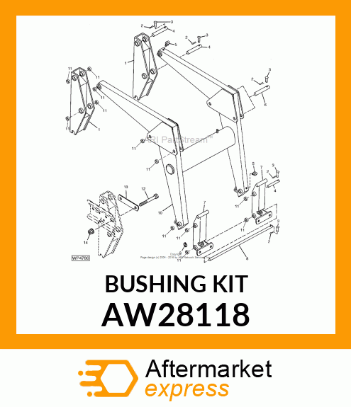 Bushing Kit AW28118