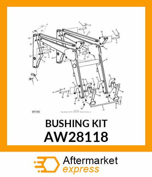 Bushing Kit AW28118