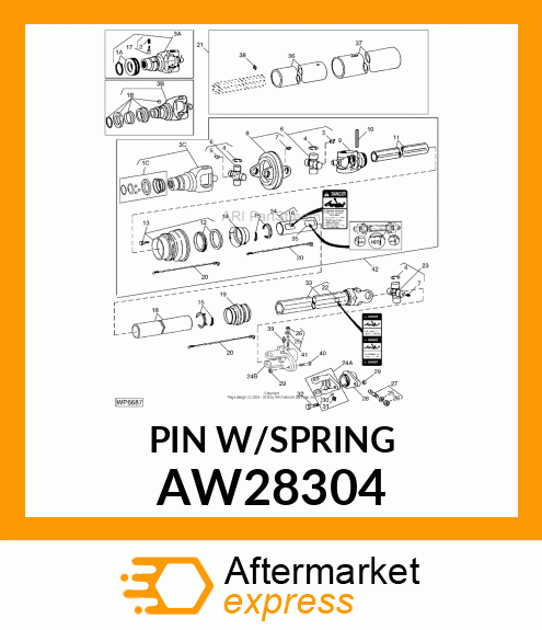 Joint Lock Pin AW28304