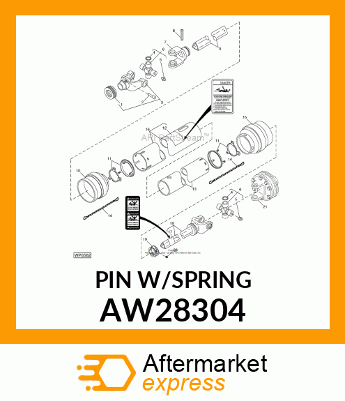 Joint Lock Pin AW28304