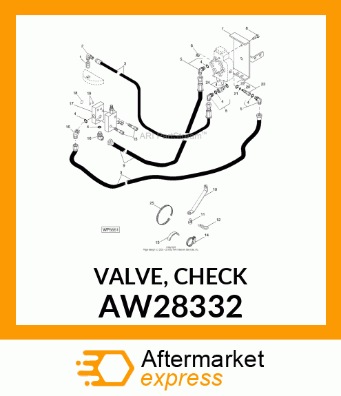 VALVE, CHECK AW28332