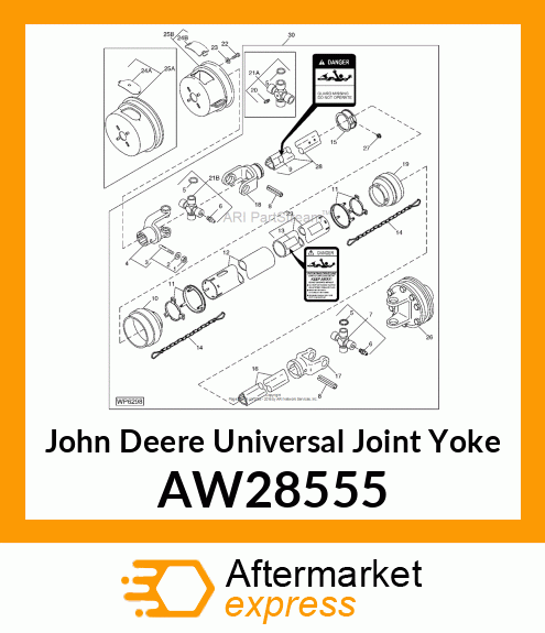 YOKE 1.375 AW28555