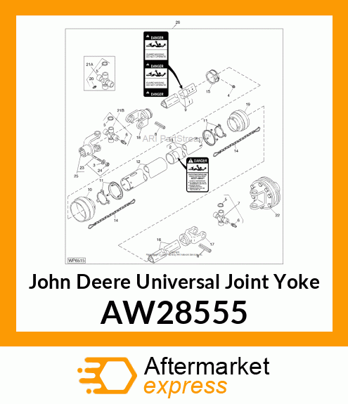 YOKE 1.375 AW28555