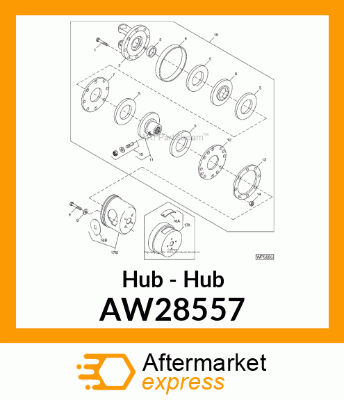 Hub AW28557