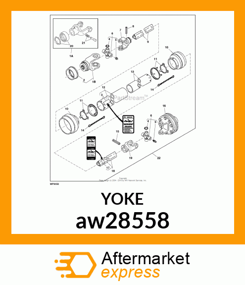 YOKE 1.375 aw28558