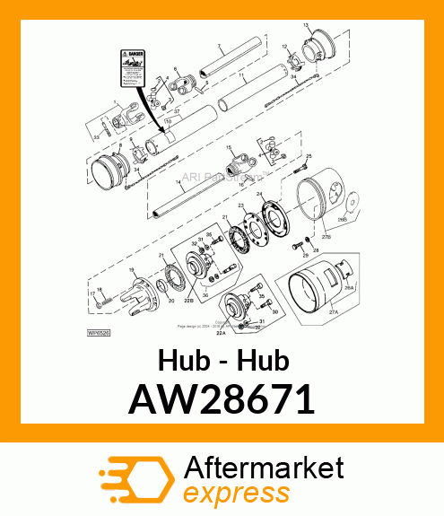 Hub AW28671