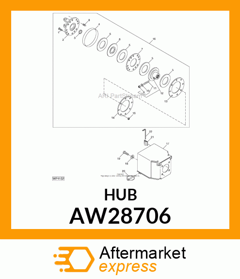 HUB 1.750 AW28706